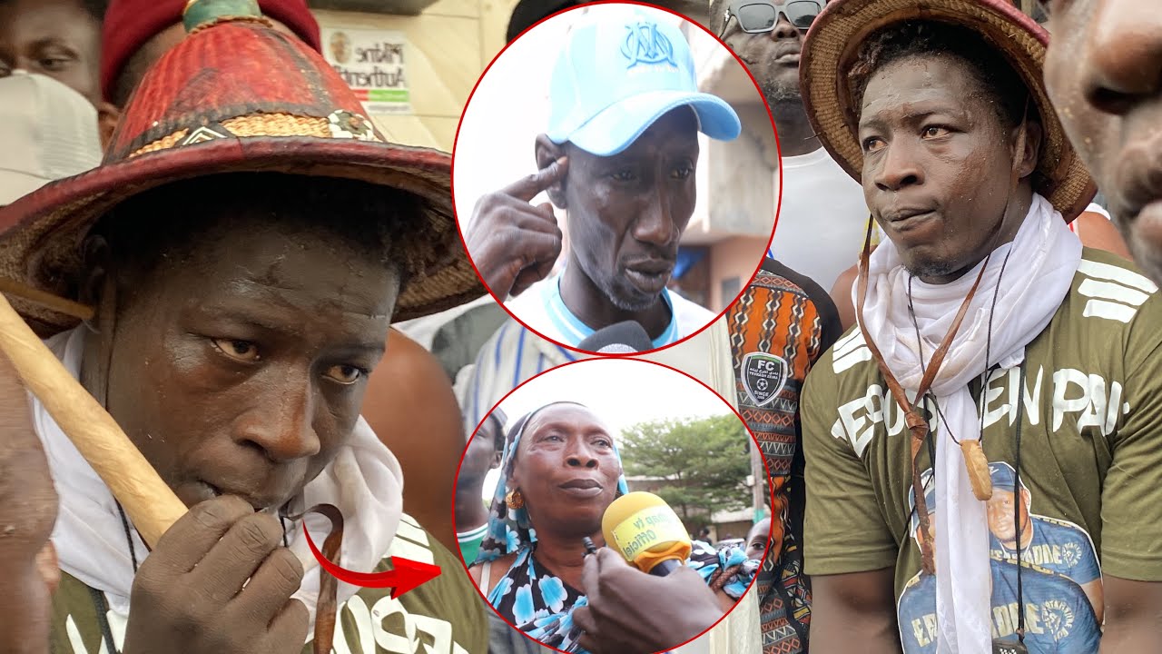 Open Press Pokola Balde Vs Gakou 2, Ndeysan le khabtalou de Pokola Balde devant sa mère et Pape Sarr