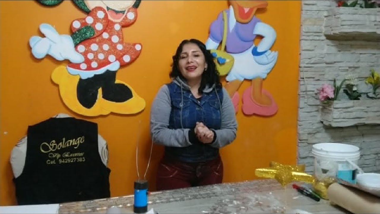 ✔1° CLASE CON SOLANGE: TRABAJOS EN TECNOPOR