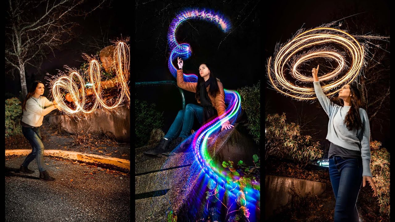 5 Stellar Light Painting Photo Ideas 📸 | Results and Settings