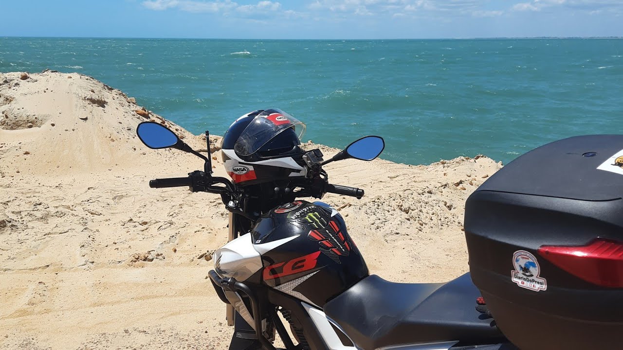 litoral do PIAUÍ,  bate e volta de moto TERESINA × LUÍS CORREIA
