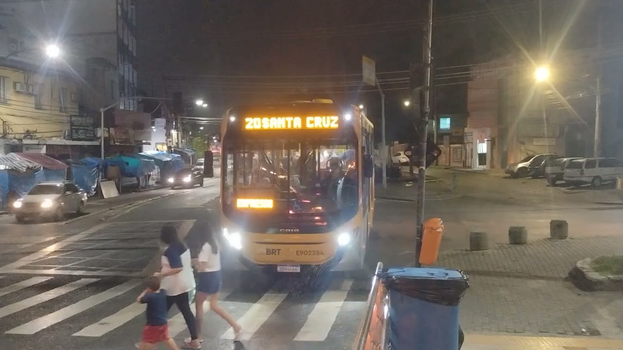 Chegada de BRT em Santa Cruz ! #brt #busologia 