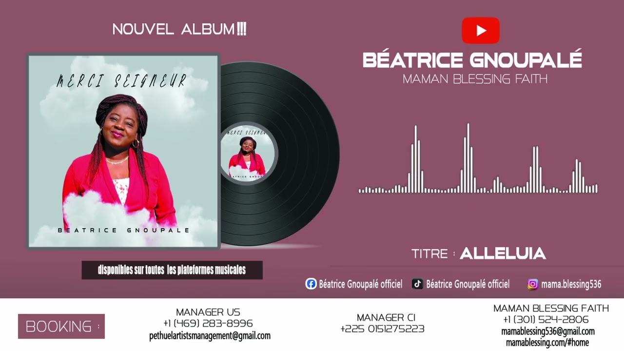 Béatrice Gnoupalé   ALLELUIA