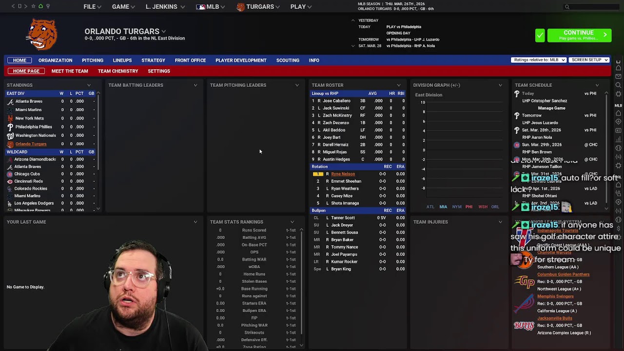 TGC Tours Elite Rounds With OOTP 27 Franchise After