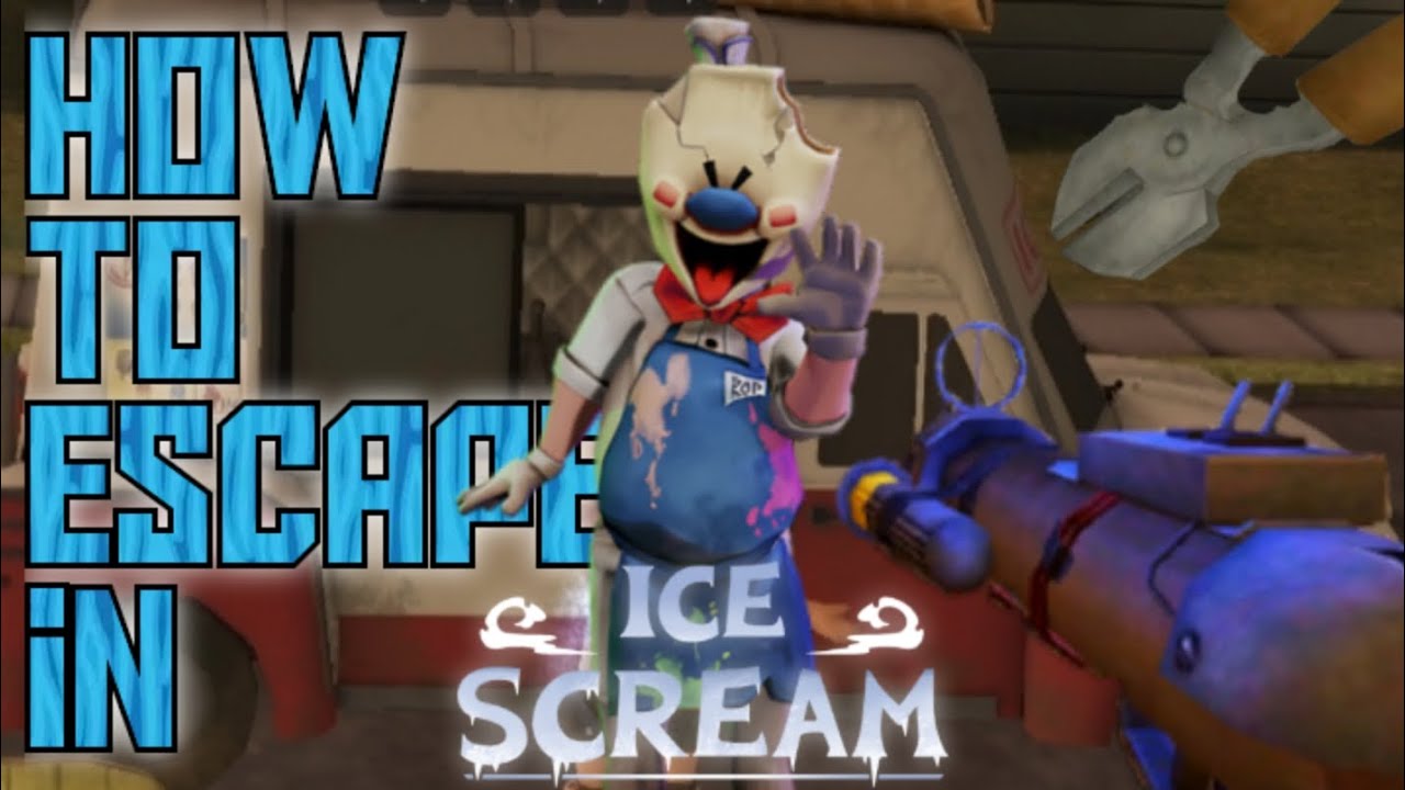 HOW TO🏃💨 ESCAPE IN 😱 ICE CREAM UNCLE 1 