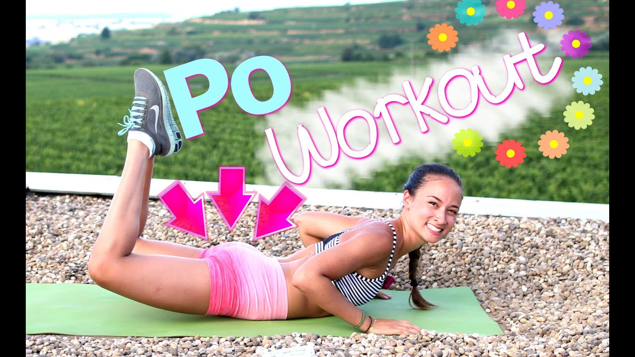 12 Hardcore Po Übungen für Zuhause - Knackpo Workout - HIIT - Straffer Hintern - Bikini Guide