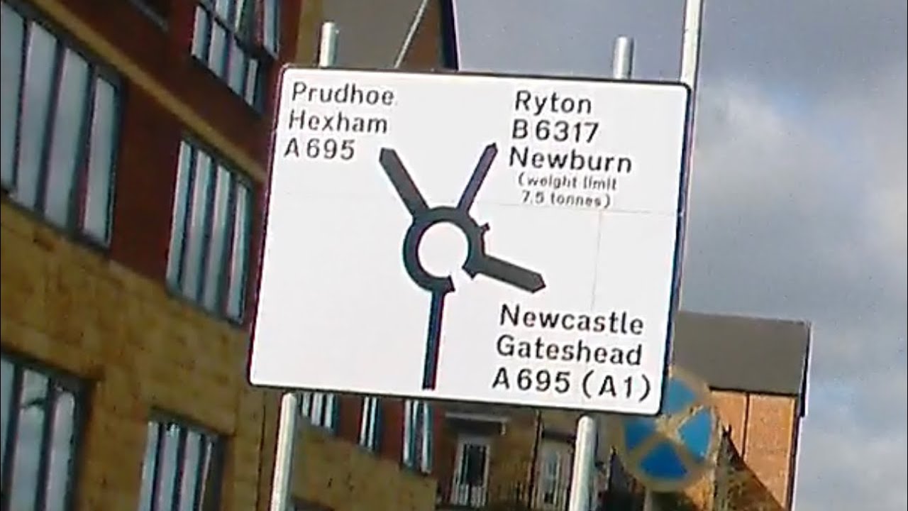 Gateshead driving test route 6 #test 