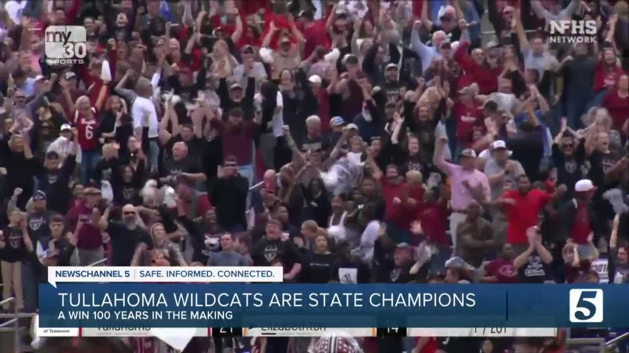 Tullahoma Wildcats are state football champions