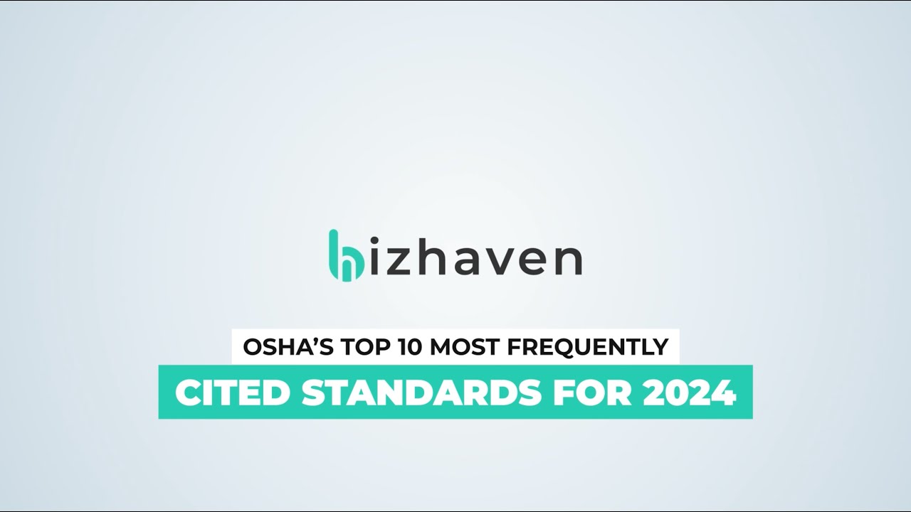 OSHA’s Top 10 Most Frequently Cited Standards for 2024