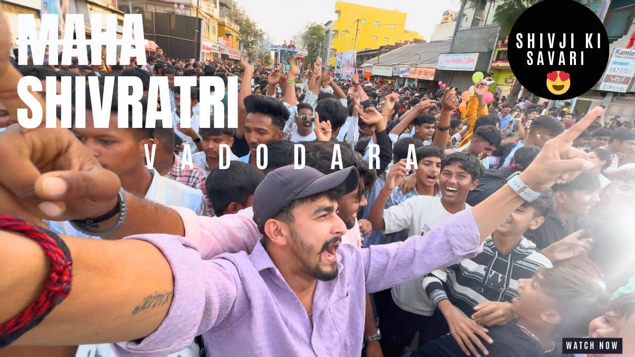 Maha Shivratri In Vadodara😍|| Shivji Ki Savari