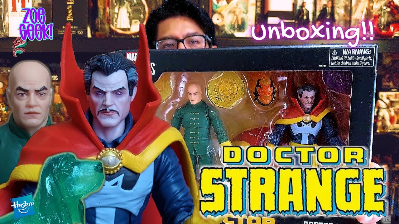 ¡¡ Llega Dr. Strange, Wong y Bats !! Increible 2 pack de Marvel Legends Unboxing Hasbro Zoe Geek!