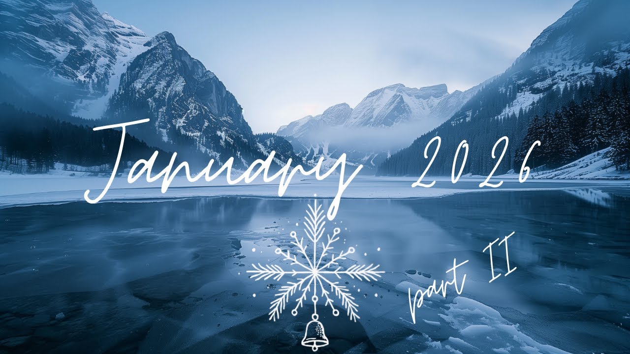 January 2026 Part II 🌨️ | 2h Indie Pop/Folk Music for Cozy Evenings & Gentle Reflections