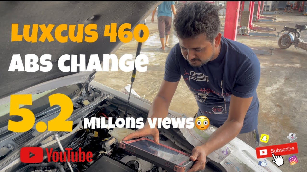 Lexus LS 460 Abs change| watch full video and learn|