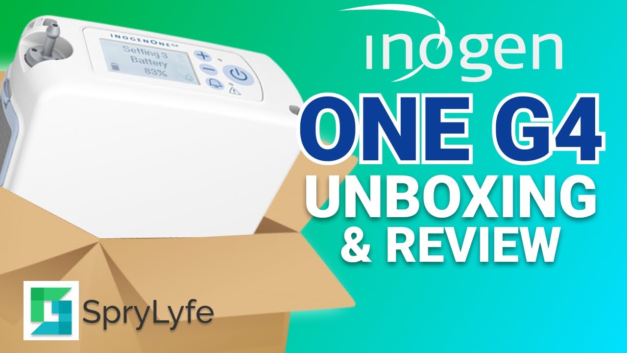 INOGEN ONE G4 Portable Oxygen Concentrator Unboxing & Review