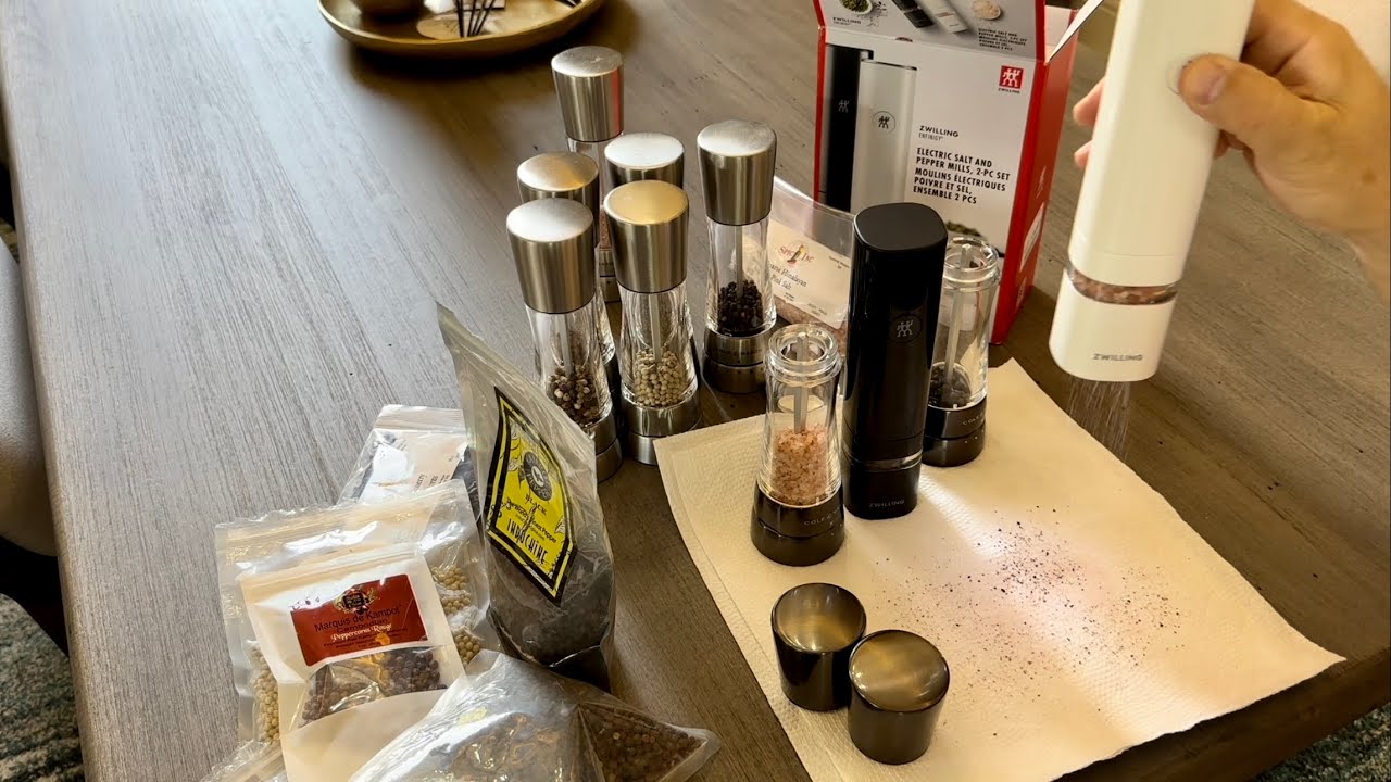 Мельница для соли и перца Zwilling Enfingy | Лучшая из тех, что я использовал