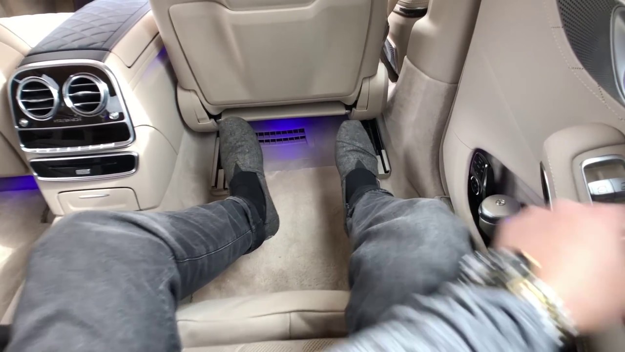 The 2018 Mercedes-Maybach S560 4MATIC interior is pretty ridiculously luxurious