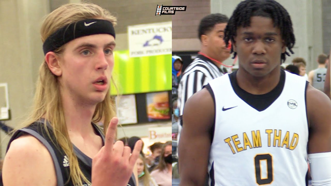 EPIC AAU BATTLE!! Team Thad 16U vs Mid Pro Academy At Grassroots Showcase!