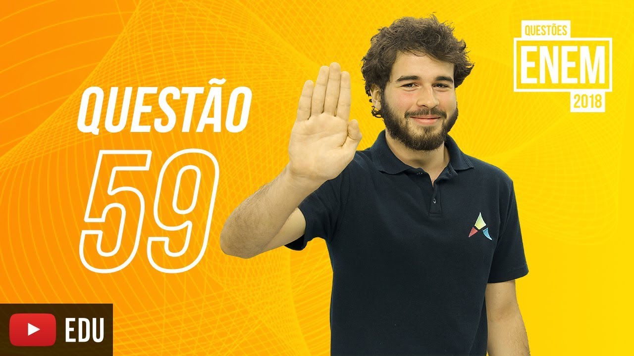ENEM 2018 | Organização social | questão 59 (caderno amarelo)