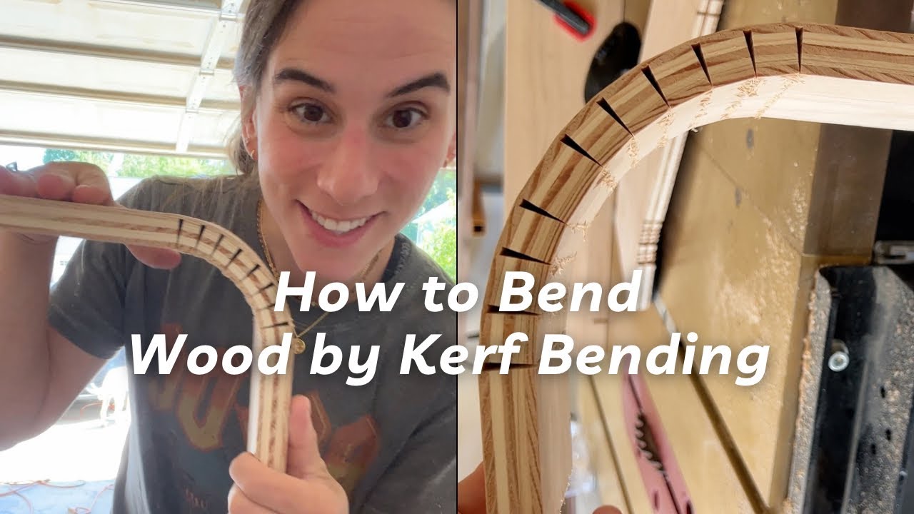 How to Bend Wood By Kerf Bending