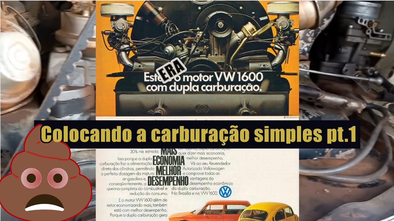 Adaptação da carburação simples na Kombi pt.1
