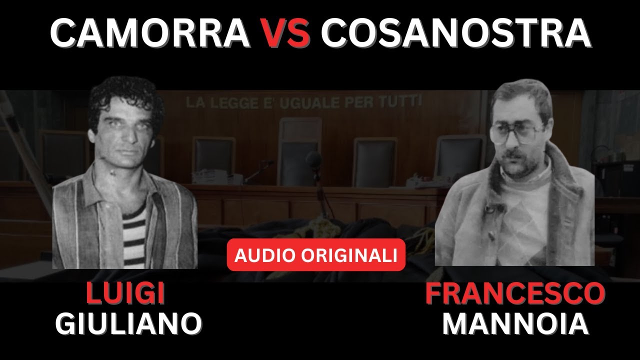 CONFRONTO DI MAFIA: LUIGI GIULIANO, FRANCESCO MARINO MANNOIA E IL CASO CALVI - CAMORRA VS COSANOSTRA