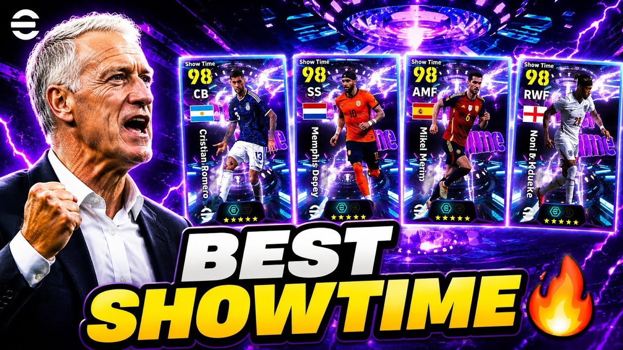 Только ЭТИ карты National Stars Showtime действительно стоят внимания! 🔥 eFootball&trade; 2026 Mobile