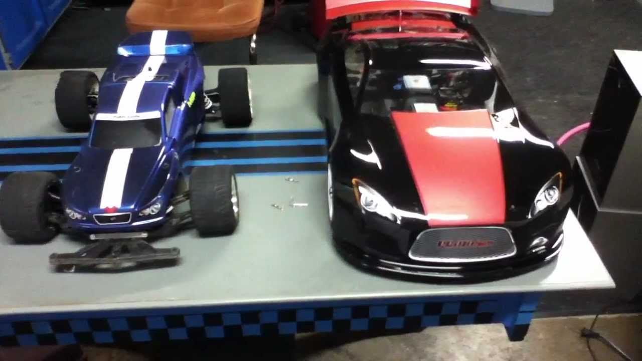 Mamba Monster Rustler GT-8 conversion...RCSPEEDJUNKIES.COM