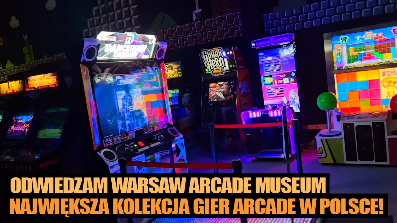 Odwiedzam WARSAW ARCADE MUSEUM - to największa kolekcja gier arcade w Polsce! Warto sprawdzić?