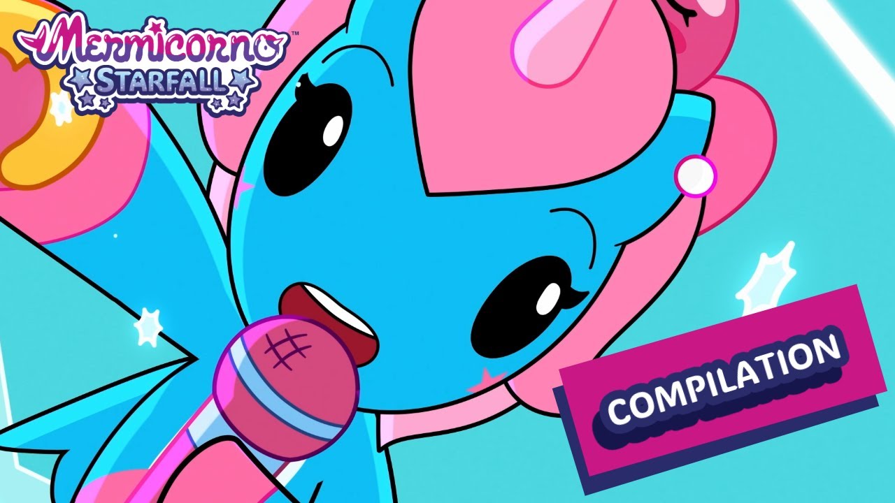 🎶  BEST SONGS Part 2  ✨ 👑 | Kids TV Show| Mermicorno: Starfall Official