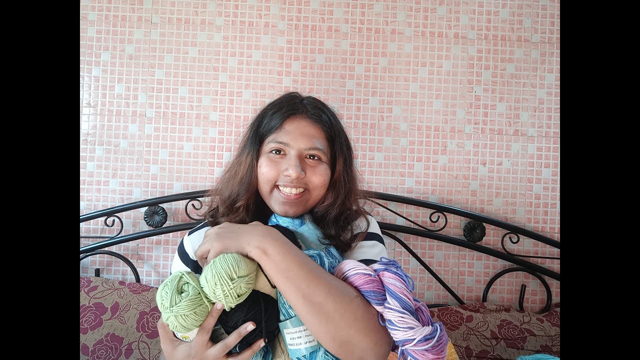 I spend 3000+ INR on yarn!!! Magic needles+ Pradhan embroidery yarn haul 🧶🧶