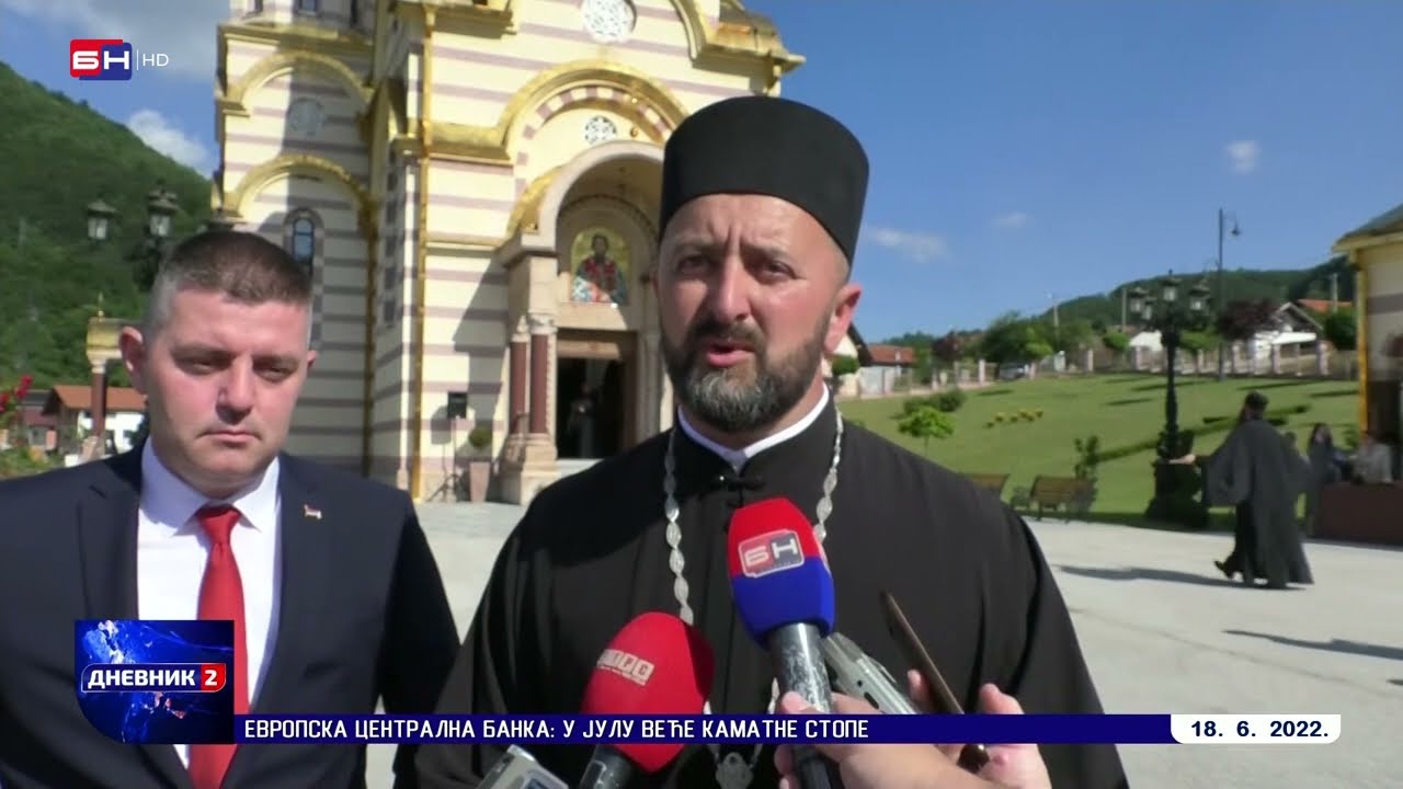 Patrijarh Porfirije stigao u Hram Svetog Save u Mrkonjić Gradu (BN TV 2022) HD