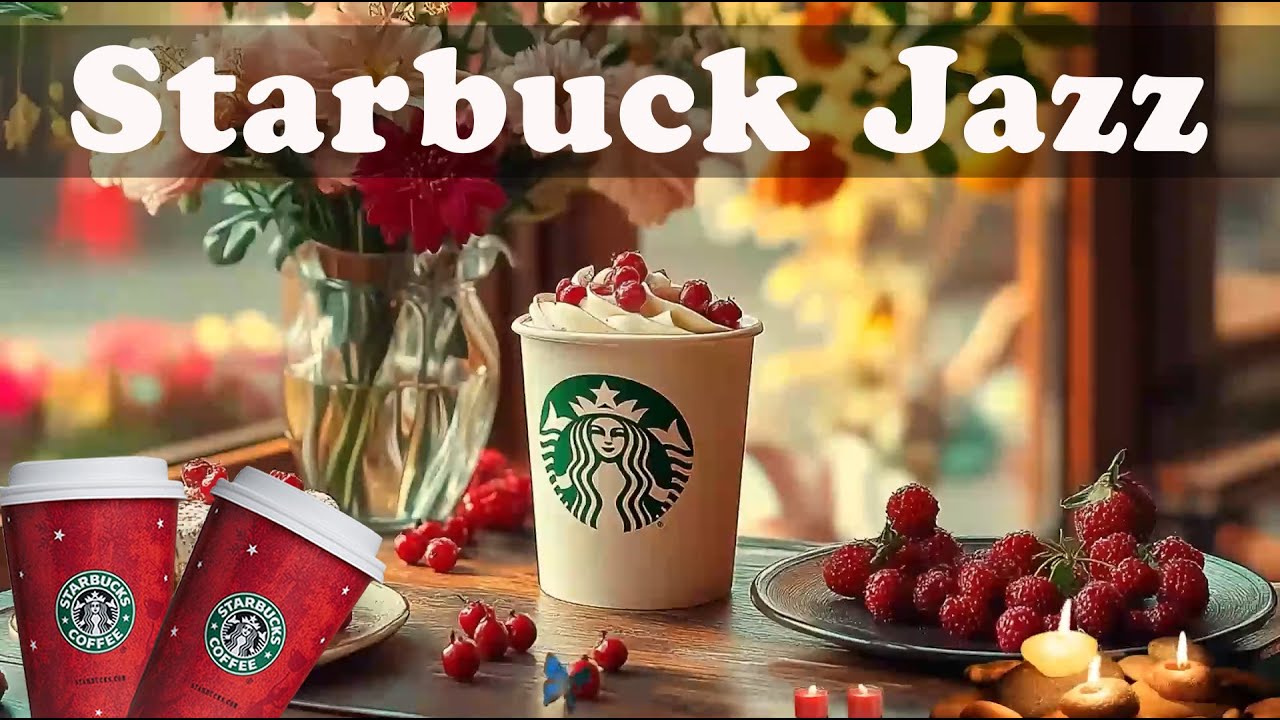 ❤️스타벅스 매장음악🌻실시간 음악 매장음악 광고없는🎼STARBUCKS Soothing Jazz for work and study📖