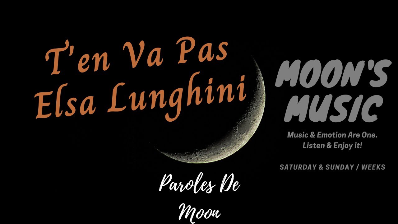 ♪ T'en Va Pas (1986) - Elsa Lunghini ♪ | Paroles | Moon's Music Channel