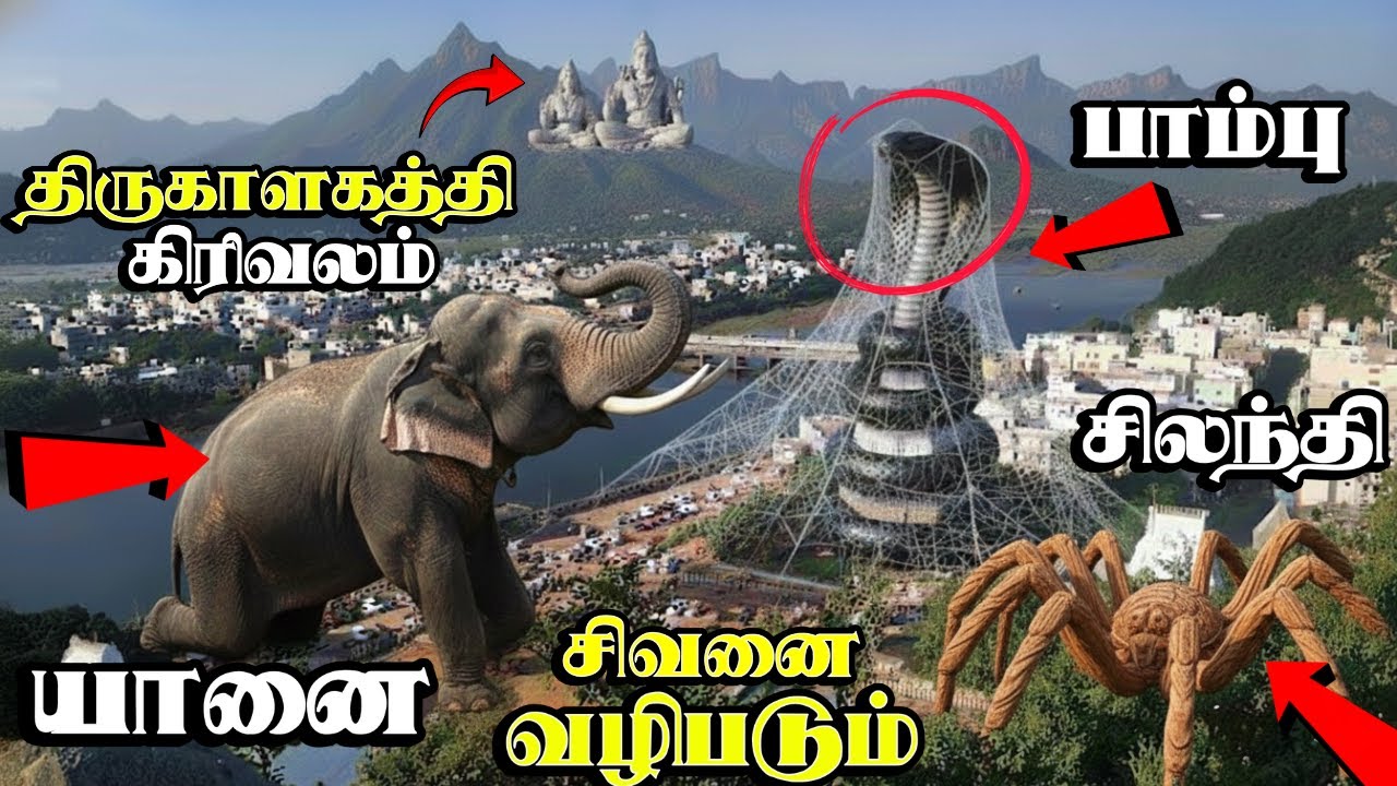 🔥மூச்சுவிடும் சிவன்🙏 - திருக்காளத்தி கிரிவலம் | ஸ்ரீகாளஹஸ்தி |  SriKalahasti Giripradakshina - 2025