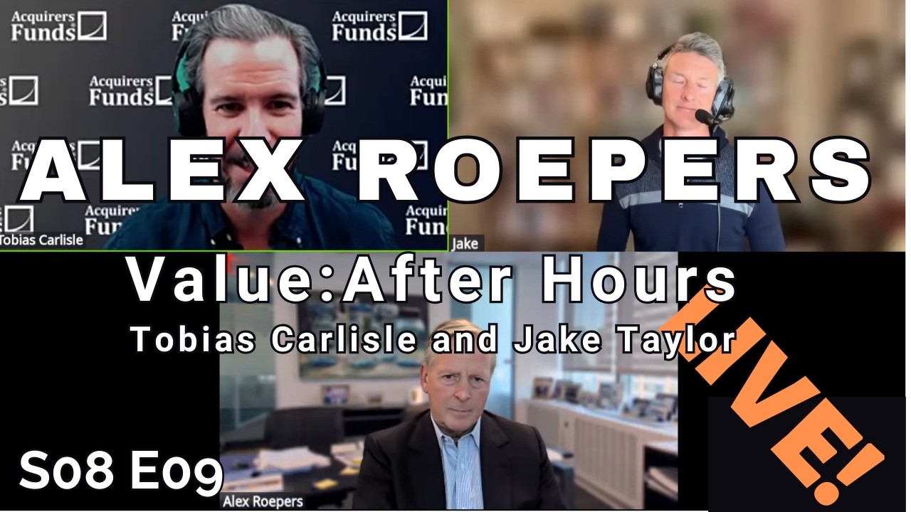 Alexander Roepers on constructive activism and concentrated value in $KEX, $AXTA, and $FLS | S08 E09