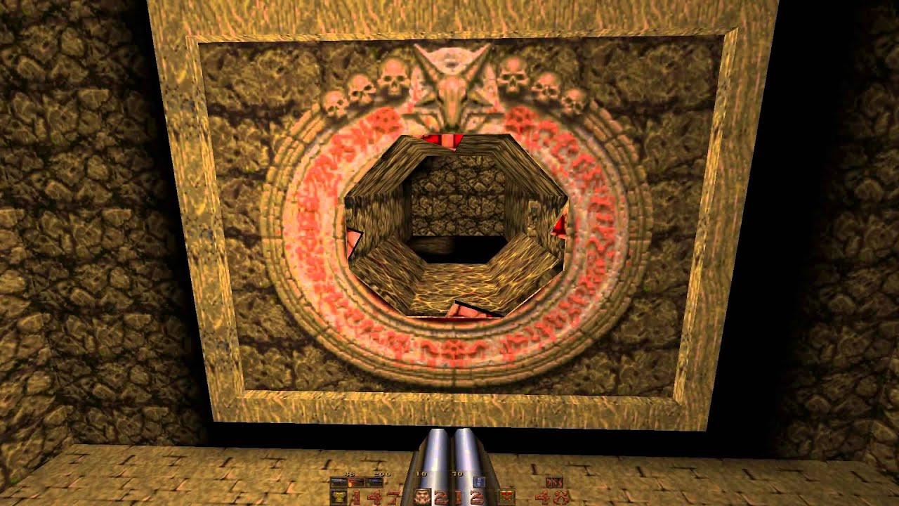 Quake - E4M2 - The Tower of Despair (Nightmare, 100% kills & secrets)