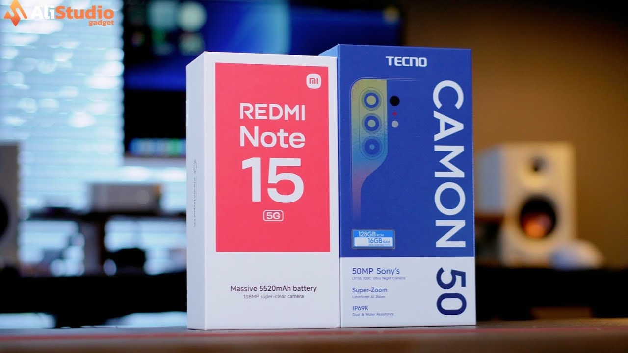 DUEL 3.5 JUTAAN 🔥 REDMI NOTE 15 5G VS TECNO CAMON 50