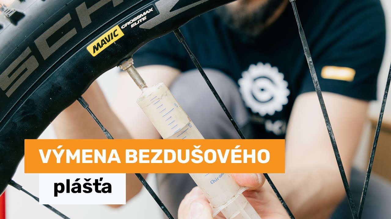 Výmena bezdušového plášťa