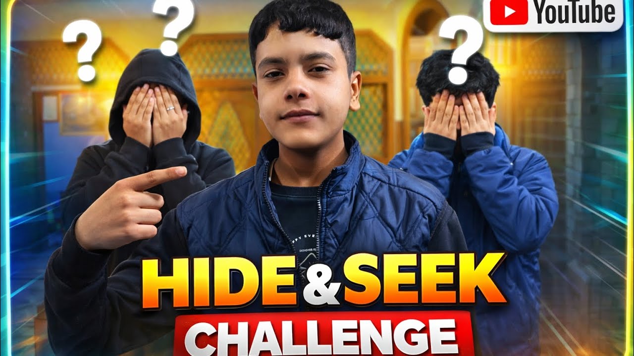 Hide & Seek challenge with brother and sister ❤️ bhot mazza aya hai 😱