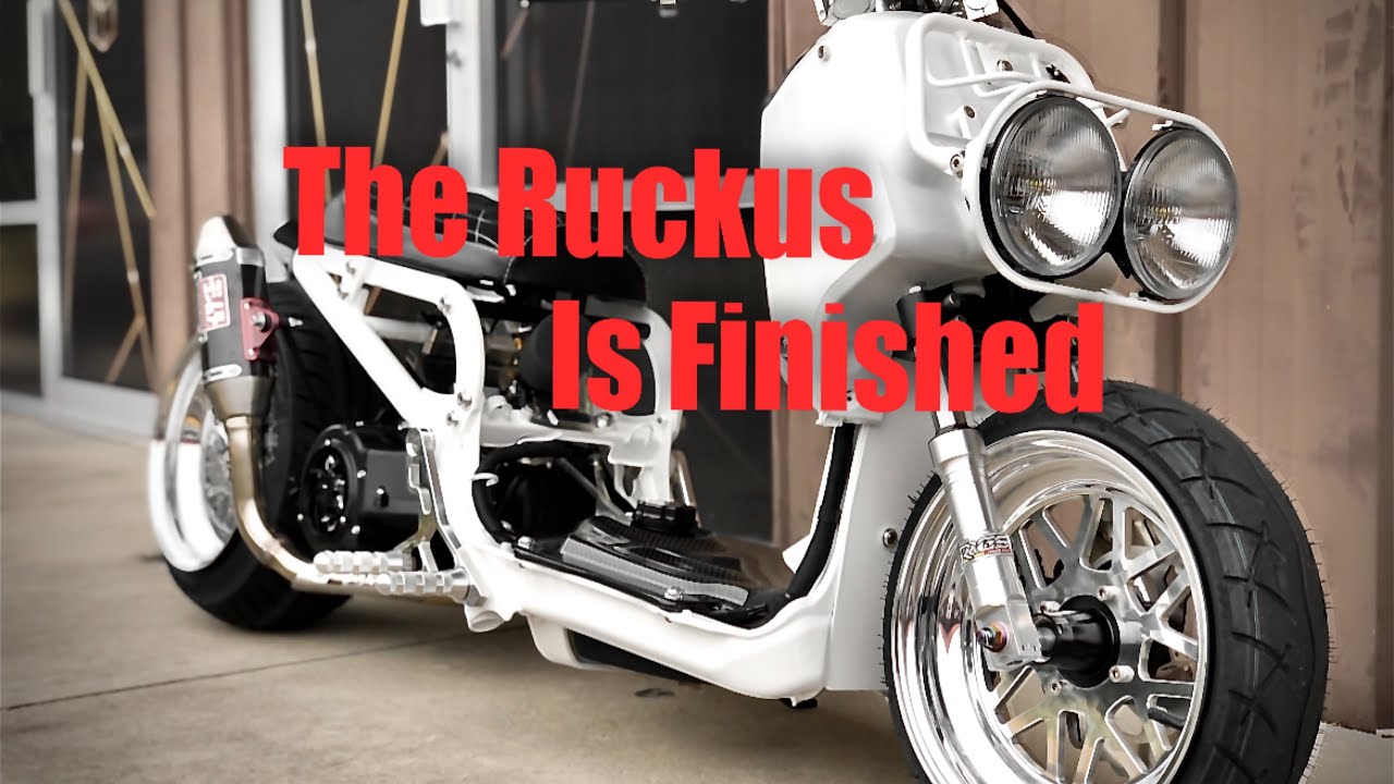 The Ruckus Is Finished - Gy6 Swap-