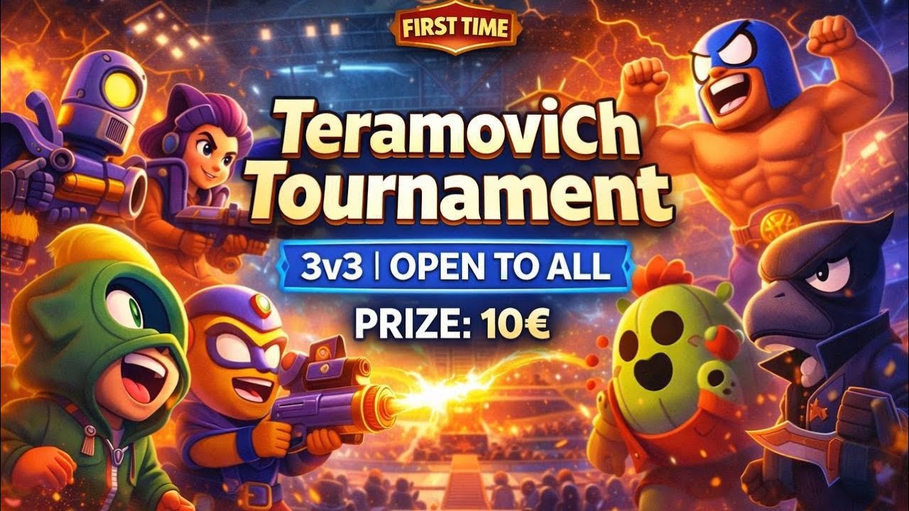 16 КОМАНД — 1 ПОБЕДИТЕЛЬ 🏆 TeramoviCh Tournament | Brawl Stars