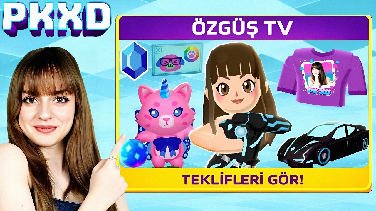 PK XD CREATOR PAKETİM ÇIKTI!😱 SPOİLERDA OLMAYAN EŞYALAR🤩 (Elmas Kodu🤑) | ÖZGÜŞ TV