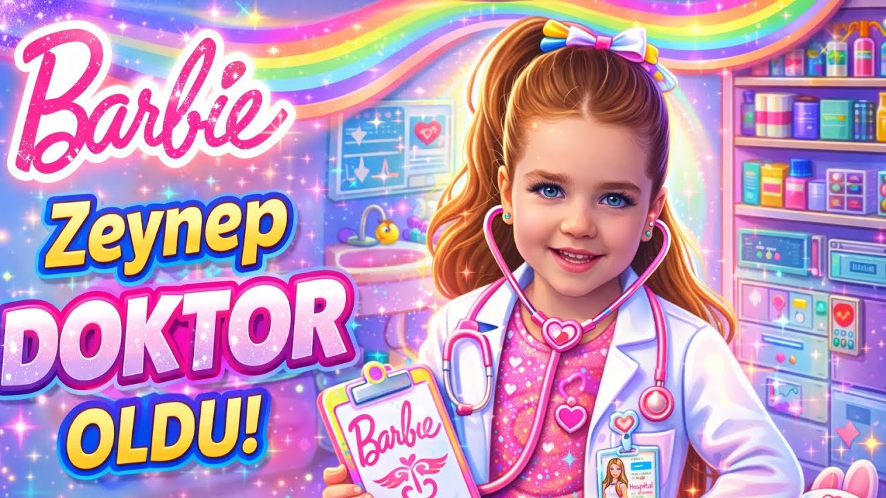 BARBİE ZEYNEP DOKTOR OLDU!! HASTASINI ÇOK KORKUTTU!! 👩‍⚕️🥼🩺🩻