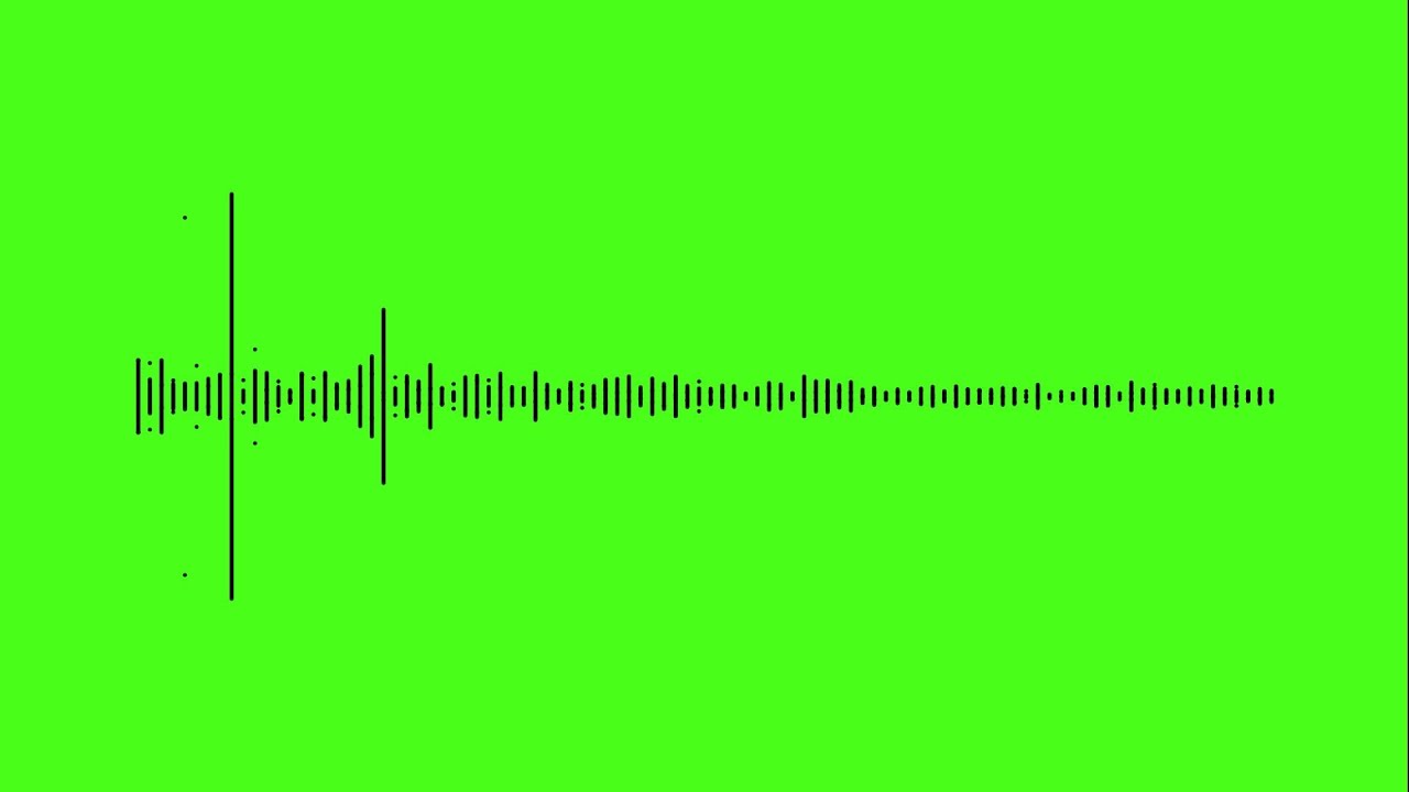 Green Screen Line Audio Spectrum || Green Screen Audio Effect || Download link