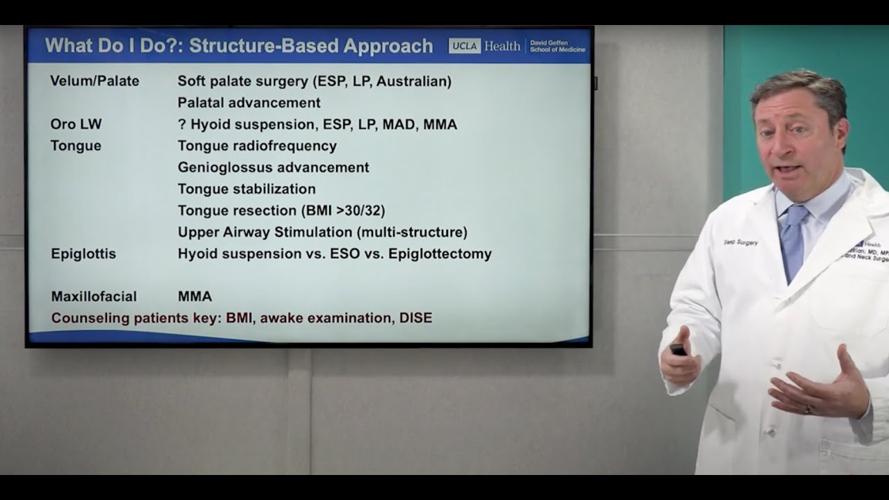 Surgical evaluation and treatment of obstructive sleep apnea | UCLA Health