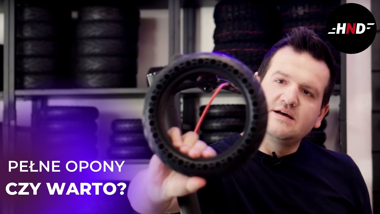 Czy warto zamontować pełne opony w hulajnodze elektrycznej?