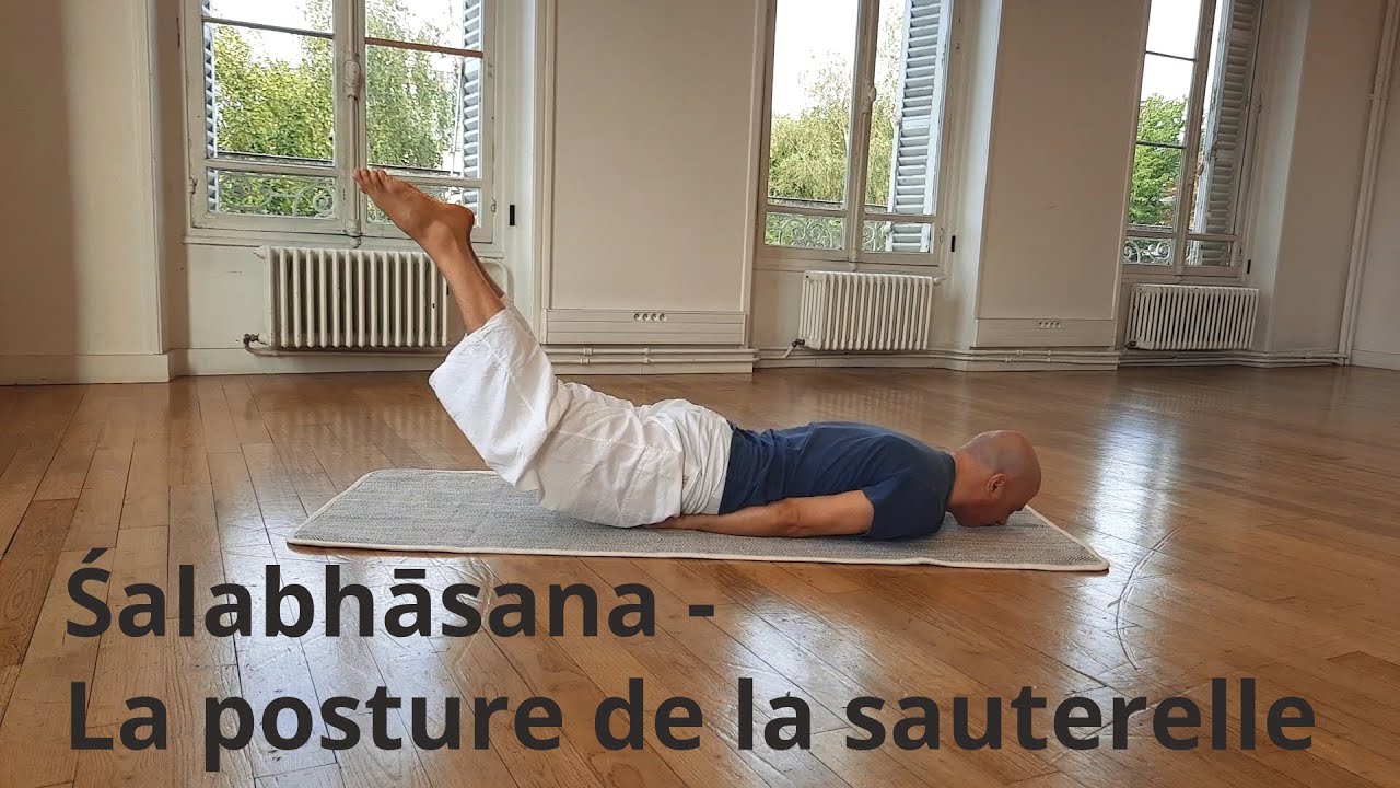 Shalabhasana - La posture de la sauterelle - Formation Yoga
