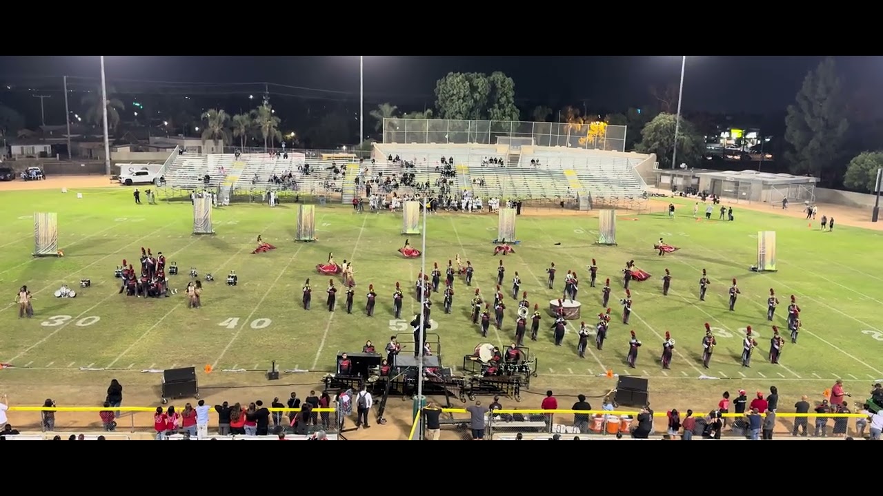 Savanna HS Mighty Marching Rebel Band & Color Guard -Becoming the Tin Man 2025