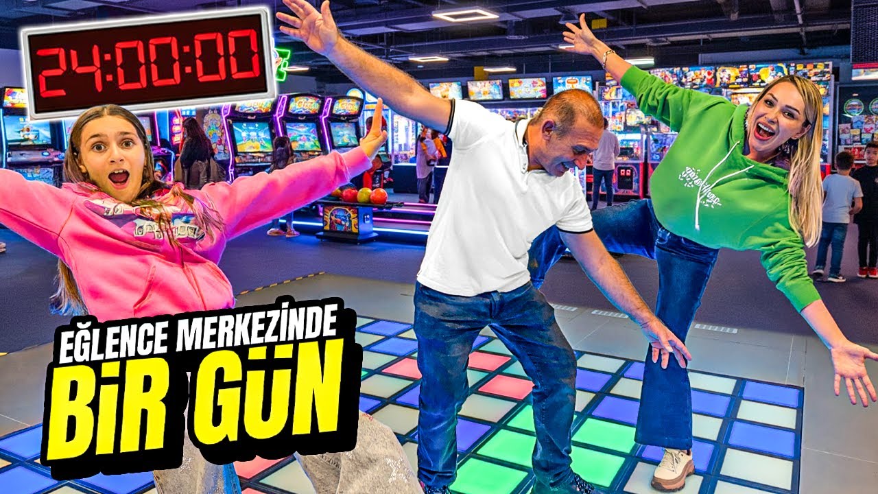 EĞLENCE MERKEZİNDE BİR G&Uuml;N !? &Ccedil;OK EĞLENDİK