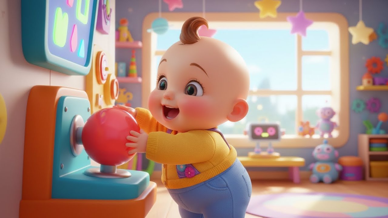 Canción del Botón Oops 🔘 | Canciones infantiles divertidas | Baby Song Español para Niños 🎵