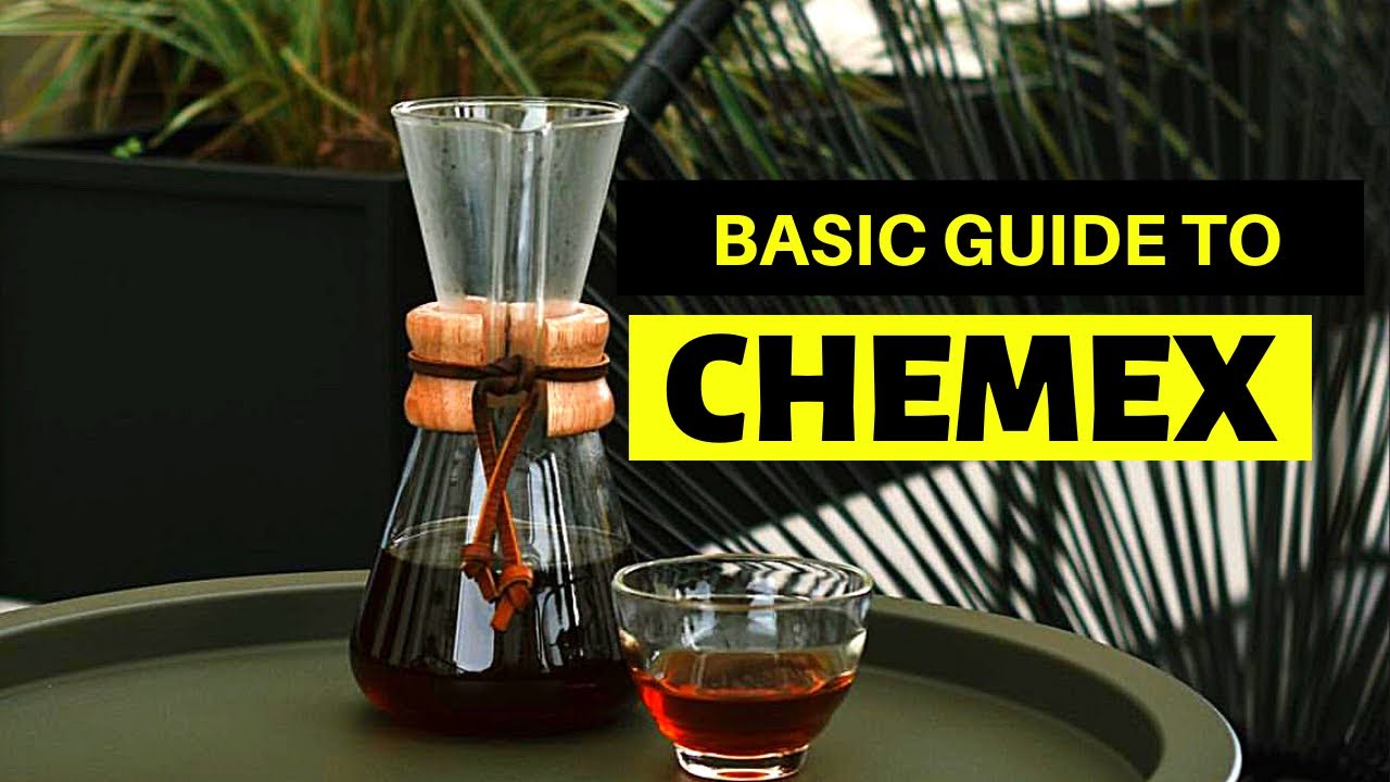 Beginner barista training On How to brew a chemex coffee (3 cup )